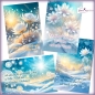 Preview: Fine Art Grußkarten Winterzauber Schneeblüten Phantasiebilder Boho Stil